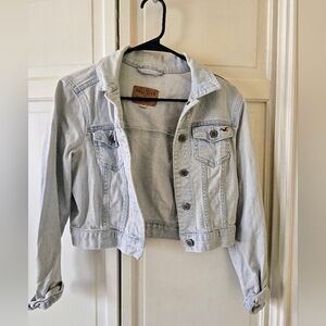 Hollister Size M Light Blue Denim Jacket